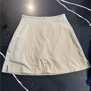 Girlfriend Collective Skirt With Shorts in Light green